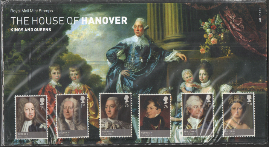 (image for) 2011 House of Hanover Presentation Pack 461 - Click Image to Close